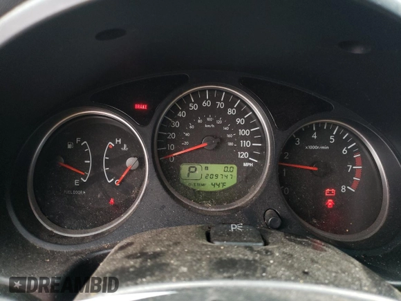2006 Subaru Forester 2.5 X with VIN JF1SG63676H705692, listed as a Copart auction lot 81057614 with 209,747 mi miles and Salvage Title. Bid and sale history available at carsss.com. Image 9.