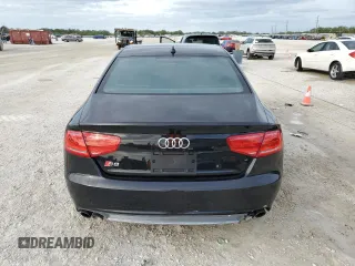 2013 Audi S8 with VIN WAUD2AFD6DN033246, listed as a Copart auction lot 81603074 with 134,241 mi miles and Salvage Title. Bid and sale history available at carsss.com. Image 6.