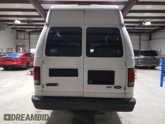 2009 Ford Econoline Cargo Commercial with VIN 1FTSS34L49DA19553, listed as a Copart auction lot 52260275 with 150,846 mi miles and Clean Title. Bid and sale history available at carsss.com. Image 6.