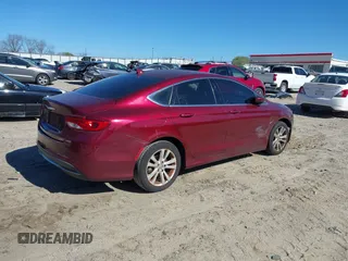 2015 Chrysler 200 Limited with VIN 1C3CCCAB3FN684029, listed as a IAAI auction lot 41824665 with 133,573 mi miles and . Bid and sale history available at carsss.com. Image 4.