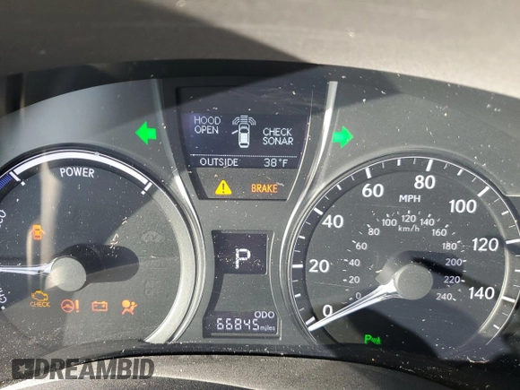 2015 Lexus RX 450h with VIN 2T2BC1BA5FC006401, listed as a Copart auction lot 52030825 with 66,845 mi miles and Salvage Title. Bid and sale history available at DreamBid. Image 9.