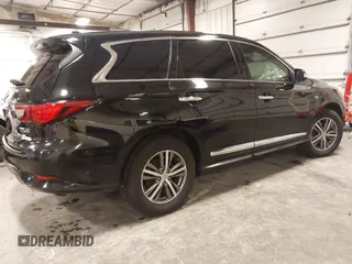 2019 Infiniti QX60 Luxe with VIN 5N1DL0MMXKC565309, listed as a IAAI auction lot 42184987 with 129,985 mi miles and . Bid and sale history available at DreamBid. Image 4.
