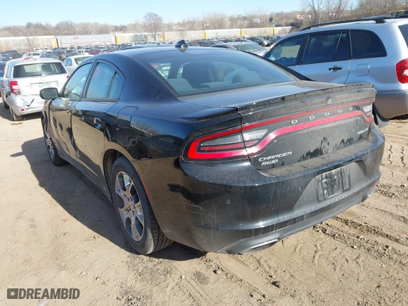 2016 Dodge Charger SXT with VIN 2C3CDXJG5GH105388, listed as a IAAI auction lot 41865086 with 57,535 mi miles. Bid and sale history available at carsss.com. Image 3.