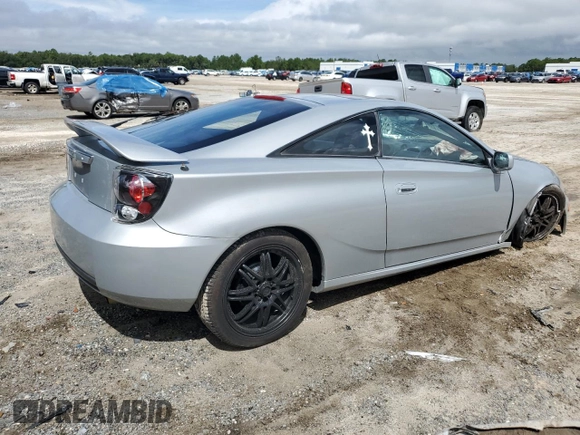 2003 Toyota Celica GT z VIN JTDDR32T730157268, wystawiony jako Copart lot #68884804 z przebiegiem 209 728 mil mil oraz Nie do naprawy • Non repairable. Historia ofert i sprzedaży dostępna na DreamBid. Obrazek 3.