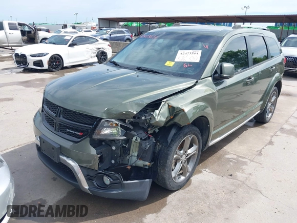 2017 Dodge Journey Crossroad Plus with VIN 3C4PDCGB2HT566106, listed as a IAAI auction lot 42473554 with 112,873 mi miles and . Bid and sale history available at DreamBid. Image 19.