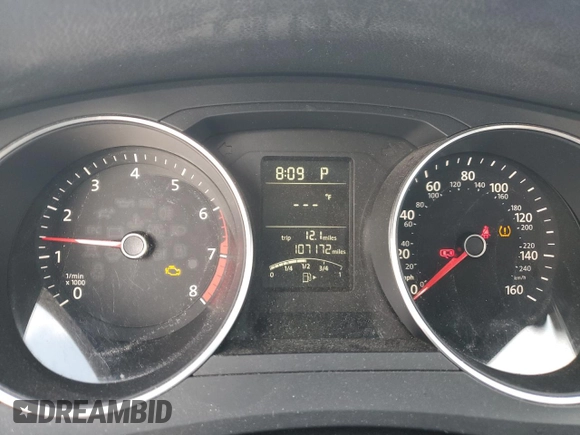 2017 Volkswagen Jetta S with VIN 3VW2B7AJ6HM249170, listed as a Copart auction lot 66293765 with 107,172 mi miles and Salvage title. Bid and sale history available at DreamBid. Image 9.