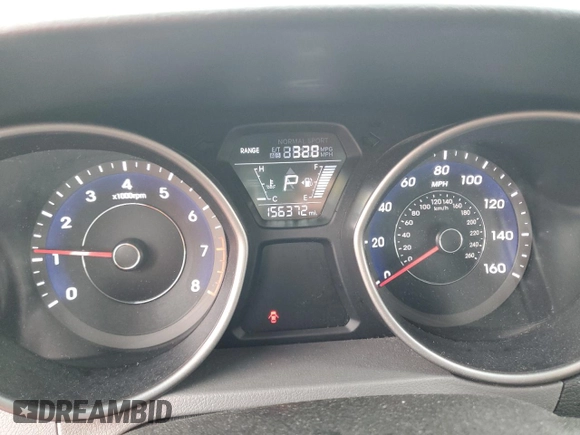 2015 Hyundai Elantra SE z VIN 5NPDH4AE6FH566008, wystawiony jako Copart lot #55693855 z przebiegiem 156 372 mil mil oraz Szkody całkowita. Historia ofert i sprzedaży dostępna na DreamBid. Obrazek 9.