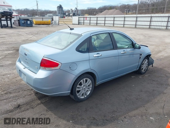 2009 Ford Focus SEL with VIN 1FAHP37N59W164619, listed as a IAAI auction lot 41762640 with 147,643 mi miles. Bid and sale history available at carsss.com. Image 4.