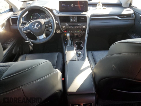 2022 Lexus RX with VIN 2T2HZMDA6NC344654, listed as a Copart auction lot 46521725 with 33,110 mi miles and Salvage Title. Bid and sale history available at carsss.com. Image 8.
