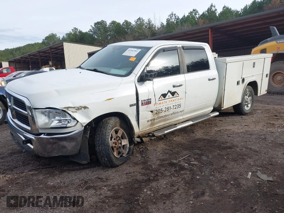 2010 Dodge 2500 ST with VIN 3D7TT2CT8AG143111, listed as a IAAI auction lot 41042581 with 287,654 mi miles. Bid and sale history available at carsss.com. Image 18.