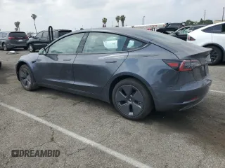 2023 Tesla Model 3 with VIN 5YJ3E1EA5PF542678, listed as a Copart auction lot 54438255 with 11,645 mi miles and Salvage Title. Bid and sale history available at carsss.com. Image 2.