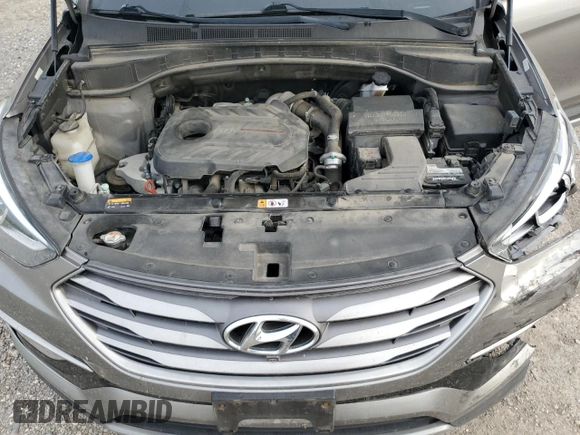 2017 Hyundai Santa Fe Ultimate with VIN 5XYZW4LA4HG488067, listed as a Copart auction lot 54984005 with 100,784 mi miles and Salvage title. Bid and sale history available at DreamBid. Image 11.