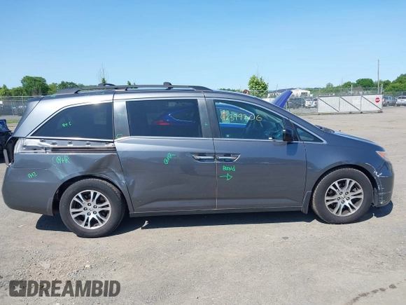 2011 Honda Odyssey EX с VIN 5FNRL5H46BB009440, выставлен на аукционе IAAI как лот 42399206 с пробегом 95 943 миль миль и . История ставок и продаж доступна на DreamBid. Изображение 14.