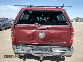 2019 Ram 1500 Limited with VIN 1C6SRFPT5KN652904, listed as a Copart auction lot 74026914 with 71,853 mi miles and Salvage title. Bid and sale history available at DreamBid. Image 6.