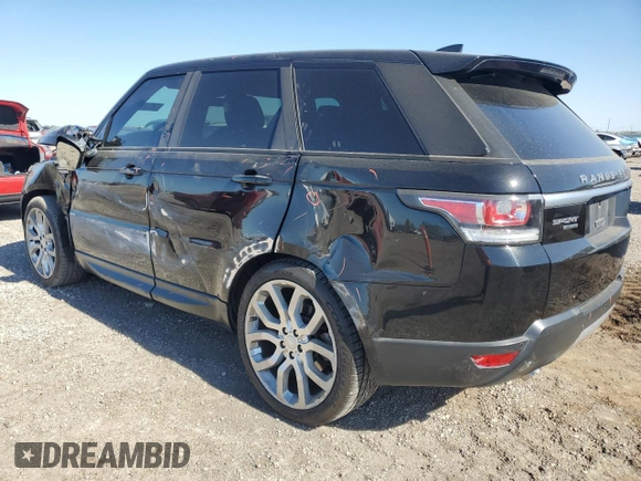 2017 Land Rover Range Rover Sport HSE with VIN SALWR2FK6HA666962, listed as a Copart auction lot 49790465 with 84,911 mi miles and Salvage Title. Bid and sale history available at carsss.com. Image 2.