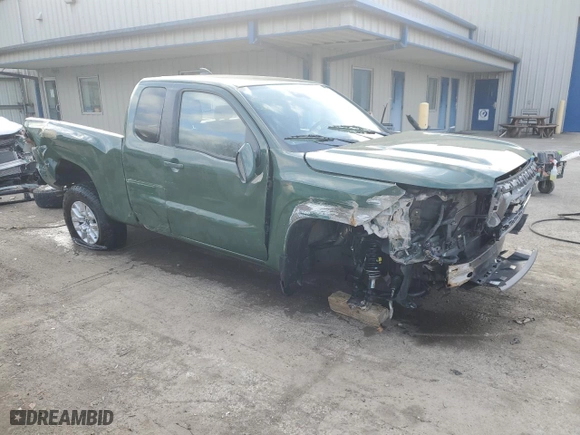 2022 Nissan Frontier S with VIN 1N6ED1CM2NN669666, listed as a Copart auction lot 44325185 with 48,235 mi miles and Salvage Title. Bid and sale history available at carsss.com. Image 4.