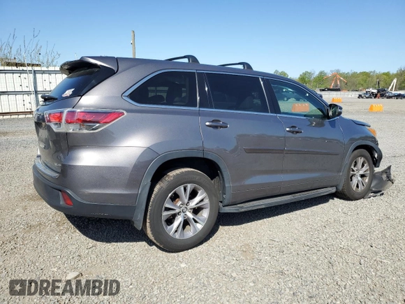 2016 Toyota Highlander LE z VIN 5TDBKRFH0GS312766, wystawiony jako Copart lot #54972915 z przebiegiem 86 922 mil mil oraz Szkoda całkowita • Salvage title. Historia ofert i sprzedaży dostępna na DreamBid. Obrazek 3.