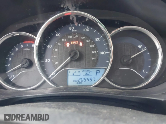 2016 Toyota Corolla L z VIN 5YFBURHE2GP397907, wystawiony jako IAAI lot #41795165 z przebiegiem 209 497 mil mil oraz . Historia ofert i sprzedaży dostępna na DreamBid. Obrazek 7.