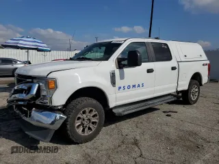 2021 Ford Super Duty F-250 SRW XL with VIN 1FT7W2BN9MEC62397, listed as a Copart auction lot 44490805 with 69,043 mi miles and Salvage Title. Bid and sale history available at carsss.com. Image 1.