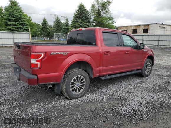 2019 Ford F-150 XL with VIN 1FTEW1E5XKFD24698, listed as a Copart auction lot 60204085 with 145,406 mi miles and Salvage title. Bid and sale history available at DreamBid. Image 3.