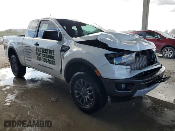 2023 Ford Ranger XL with VIN 1FTER1EH3PLE04080, listed as a Copart auction lot 44332105 with 44,629 mi miles and Salvage title. Bid and sale history available at DreamBid. Image 4.
