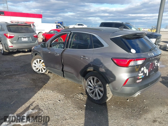 2021 Ford Escape Titanium Hybrid z VIN 1FMCU0DZ0MUB00944, wystawiony jako IAAI lot #41202146 z przebiegiem 52 458 mil mil oraz . Historia ofert i sprzedaży dostępna na DreamBid. Obrazek 3.