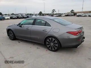 2022 Mercedes-Benz CLA with VIN W1K5J4GB4NN249192, listed as a Copart auction lot 68517942 with 8,091 mi miles. Bid and sale history available at carsss.com. Image 2.