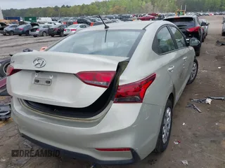 2020 Hyundai Accent SE with VIN 3KPC24A63LE094663, listed as a IAAI auction lot 41950956 with 64,507 mi miles. Bid and sale history available at carsss.com. Image 4.