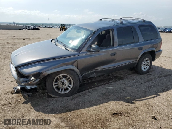 2003 Dodge Durango SLT with VIN 1D4HS48N43F577185, listed as a Copart auction lot 57645345 with Not provided miles and Salvage title. Bid and sale history available at DreamBid. Image 1.