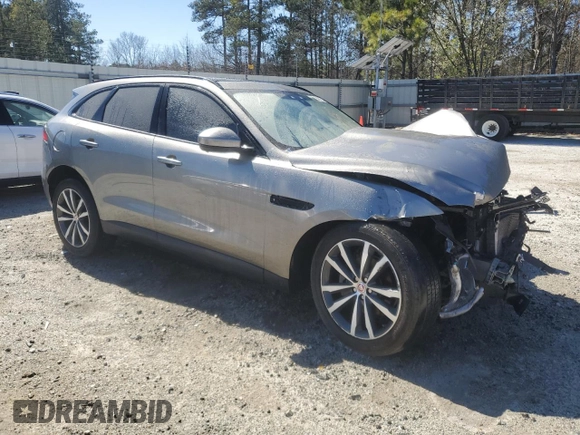 2020 Jaguar F-Pace 25t Prestige with VIN SADCK2FX2LA618768, listed as a Copart auction lot 47323545 with 110,628 mi miles and Clean title. Bid and sale history available at DreamBid. Image 4.