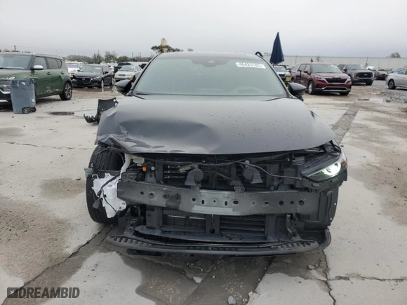 2021 Mazda Mazda3 Hatchback 2.5 Turbo with VIN JM1BPBJY0M1403285, listed as a Copart auction lot 46423185 with 40,737 mi miles and Salvage Title. Bid and sale history available at carsss.com. Image 5.