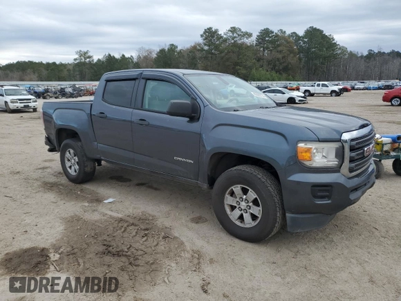 2015 GMC Canyon 2WD with VIN 1GTG5AEA9F1178872, listed as a Copart auction lot 85962774 with 192,216 mi miles and Salvage title. Bid and sale history available at DreamBid. Image 4.
