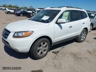 2009 Hyundai Santa Fe SE with VIN 5NMSH13E09H265061, listed as a IAAI auction lot 41851575 with 136,460 mi miles. Bid and sale history available at carsss.com. Image 2.