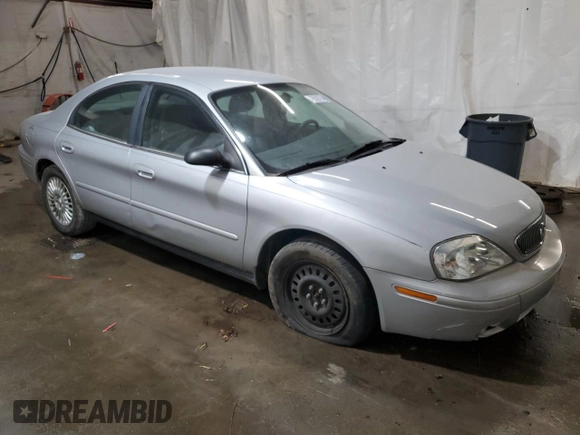 2005 Mercury Sable GS with VIN 1MEFM50U55A610796, listed as a Copart auction lot 76559784 with 75,102 mi miles and Salvage Title. Bid and sale history available at DreamBid. Image 4.