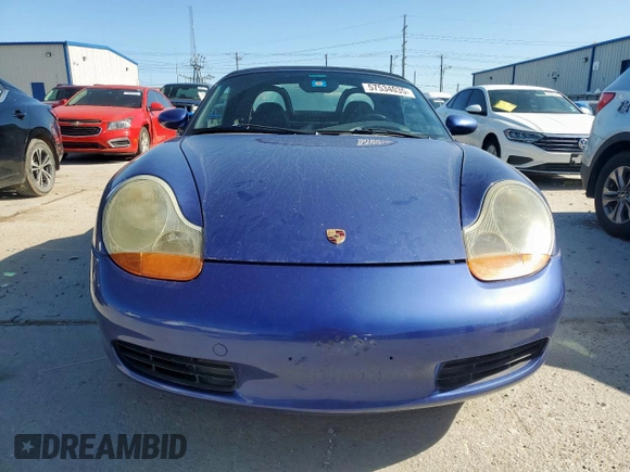 1999 Porsche Boxster z VIN WP0CA2980XU629582, wystawiony jako Copart lot #57534035 z przebiegiem 190 873 mil mil oraz Czysty tytuł • Clean title. Historia ofert i sprzedaży dostępna na DreamBid. Obrazek 5.