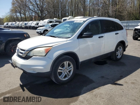 2011 Honda CR-V EX with VIN 5J6RE3H5XBL026126, listed as a Copart auction lot 53511595 with 209,367 mi miles and Salvage Title. Bid and sale history available at DreamBid. Image 1.