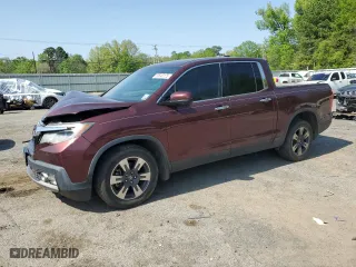 2017 Honda Ridgeline RTL-E with VIN 5FPYK3F74HB030612, listed as a Copart auction lot 50840125 with 218,068 mi miles and Salvage Title. Bid and sale history available at carsss.com. Image 1.