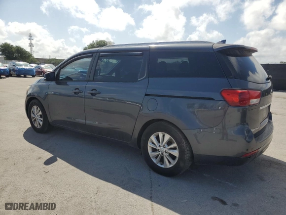 2016 Kia Sedona LX with VIN KNDMB5C11G6100192, listed as a Copart auction lot 50887805 with 135,822 mi miles and Non Repairable. Bid and sale history available at carsss.com. Image 2.