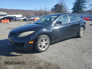2009 Mazda 6 i Sport with VIN 1YVHP81H795M46450, listed as a Copart auction lot 50025695 with 176,004 mi miles and Salvage Title. Bid and sale history available at carsss.com. Image 1.