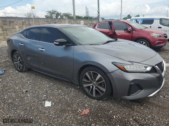 2019 Nissan Maxima SV with VIN 1N4AA6AV1KC364689, listed as a Copart auction lot 66770954 with 194,107 mi miles and Salvage Title. Bid and sale history available at carsss.com. Image 4.
