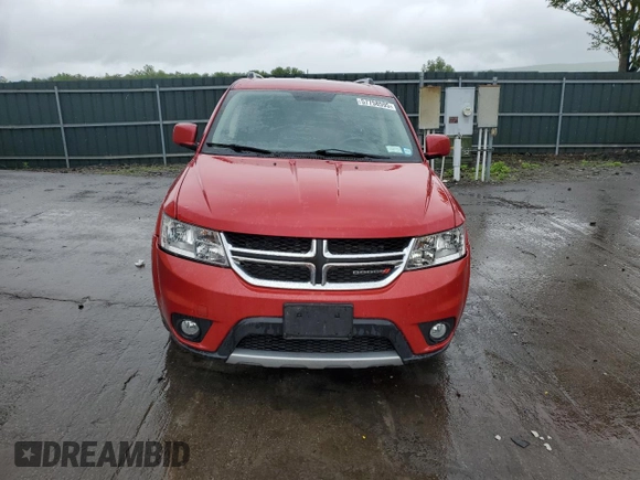 2014 Dodge Journey SXT z VIN 3C4PDDBG5ET290590, wystawiony jako Copart lot #57758595 z przebiegiem 87 443 mil mil oraz Szkoda całkowita • Salvage title. Historia ofert i sprzedaży dostępna na DreamBid. Obrazek 5.