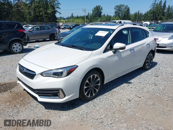 2022 Subaru Impreza Limited with VIN 4S3GTAU66N3725389, listed as a IAAI auction lot 42759727 with 26,547 mi miles and . Bid and sale history available at DreamBid. Image 17.