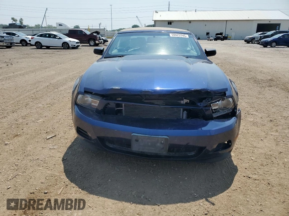 2011 Ford Mustang V6 with VIN 1ZVBP8EM4B5108994, listed as a Copart auction lot 59923745 with 187,390 mi miles and Salvage title. Bid and sale history available at DreamBid. Image 5.