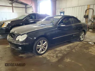 2007 Mercedes-Benz CLK 350 with VIN WDBTK56FX7F216332, listed as a Copart auction lot 71651604 with 145,020 mi miles and Clean Title. Bid and sale history available at DreamBid. Image 1.