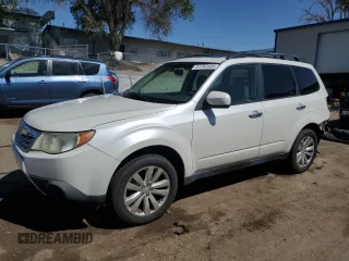 2013 Subaru Forester X Premium with VIN JF2SHADC9DH432123, listed as a Copart auction lot 57797435 with 153,648 mi miles and Salvage title. Bid and sale history available at DreamBid. Image 1.