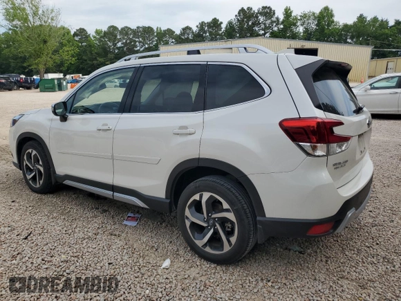 2023 Subaru Forester Touring с VIN JF2SKARC3PH422864, выставлен на аукционе Copart как лот 57598765 с пробегом 21 806 миль миль и Списание • Salvage title. История ставок и продаж доступна на DreamBid. Изображение 2.