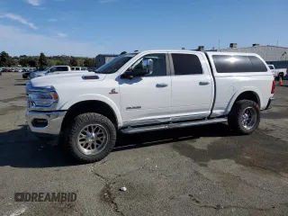 2019 Ram 2500 Laramie with VIN 3C6UR5FL3KG553723, listed as a Copart auction lot 52037355 with 74,377 mi miles and Salvage Title. Bid and sale history available at carsss.com. Image 1.