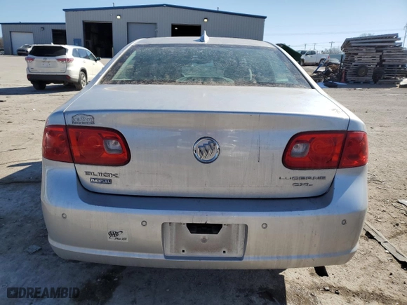 2009 Buick Lucerne CXL-3 with VIN 1G4HD57M19U138192, listed as a Copart auction lot 46449325 with 35,199 mi miles and Salvage Title. Bid and sale history available at carsss.com. Image 6.