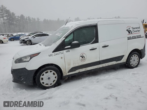 2018 Ford Transit Connect XL with VIN NM0LE7E72J1380058, listed as a Copart auction lot 44032865 with 300,772 mi miles and Salvage title. Bid and sale history available at DreamBid. Image 1.