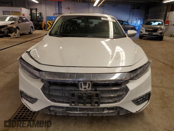 2022 Honda Insight Touring with VIN 19XZE4F97NE005510, listed as a Copart auction lot 42621515 with 20,969 mi miles and Salvage Title. Bid and sale history available at DreamBid. Image 5.